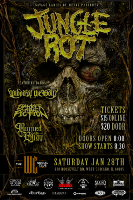 VIP Seating - Jungle Rot @ The WC Social Club - 2023-01-28