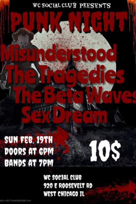 General Admission - Punk Night at The WC @ The WC Social Club - 2023-02-19