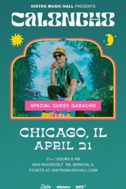 General Admission - $45 - CALONCHO @ Distro Music Hall - 2023-04-21