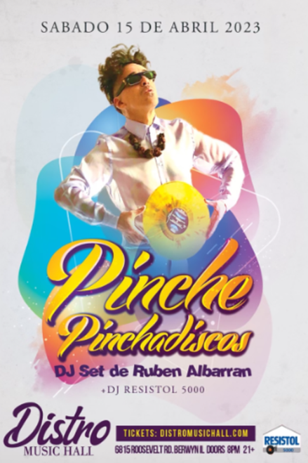 General Admission - Early Bird - Ruben Albarran DJ Set @ Distro Music Hall - 2023-04-15