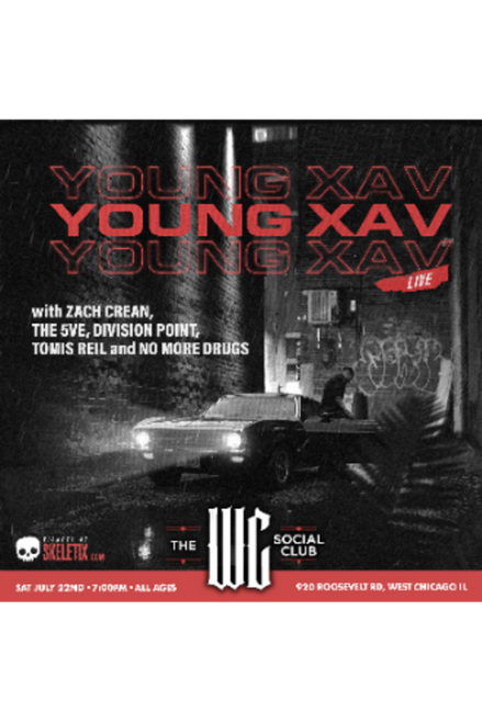 Reserved Table for 4 - Young Xav @ The WC Social Club - 2023-07-22