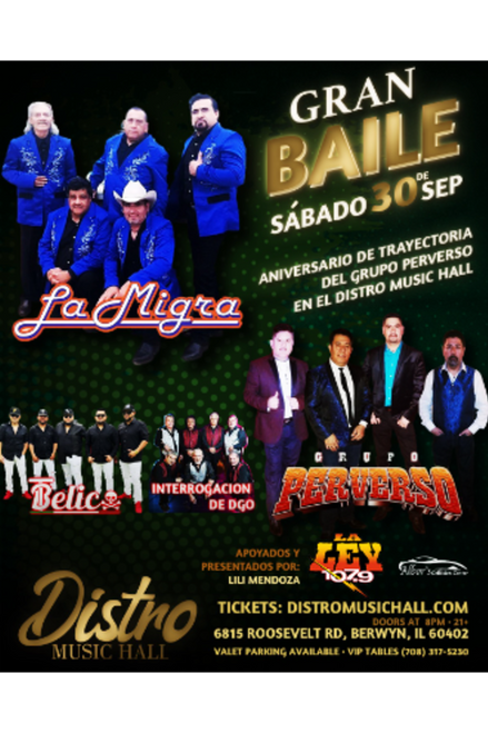 General Admission - Early Bird - La Migra @ Distro Music Hall - 2023-09-30