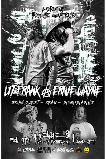Meet n Greet With Frank & Ernie  - LitFrank and Ernie Wayne Live at Venue 18  @ Venue 18 - 2024-02-09