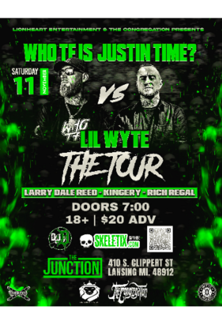 Meet & Greet Pre-Show Pizza Party - Lil Wyte & WhoTFisJustinTime? Live At The Junction  @ The Junction - 2023-11-11