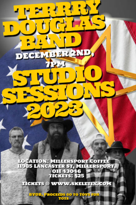 GA - 2023 Studio Session with Terry Douglas Band @ Millersport Coffee - 2023-12-02