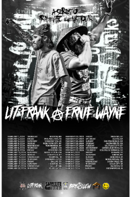 General Admission - LitFrank & Ernie Wayne @ PUB ROCK LIVE - 2024-02-23