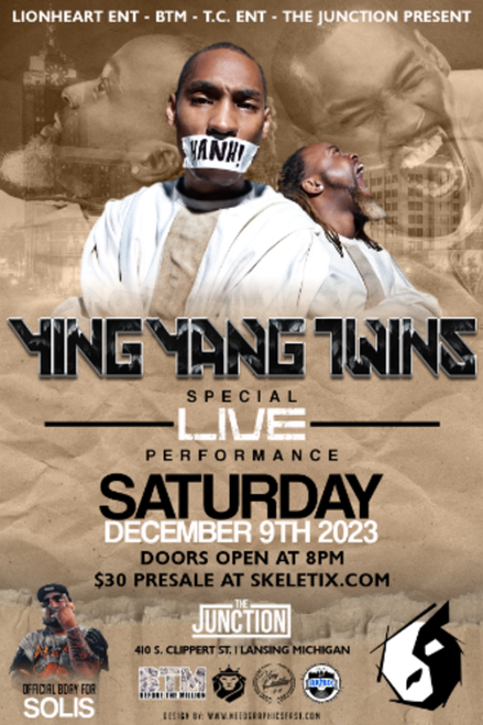 Skip The Line Upgrade  - Ying Yang Twins @ The Junction - 2023-12-09