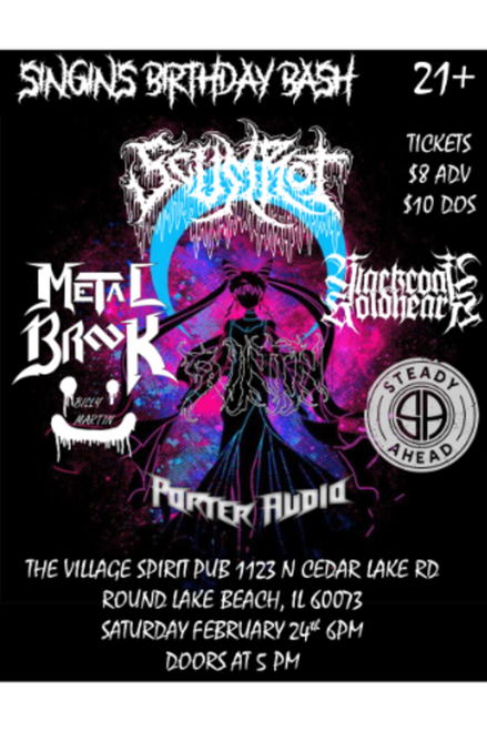 General Admission - SinGin's 26th Birthday Bash @ Village Spirit Pub  - 2024-02-24