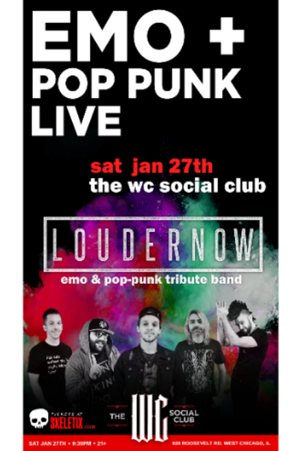 Reserved Seating - Loudernow @ The WC Social Club - 2024-01-27