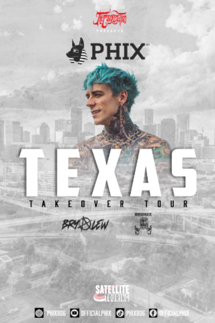 General Admission - PHIX - Texas Takeover Tour live in Fort Worth @ Haltom Theater - 2024-01-24
