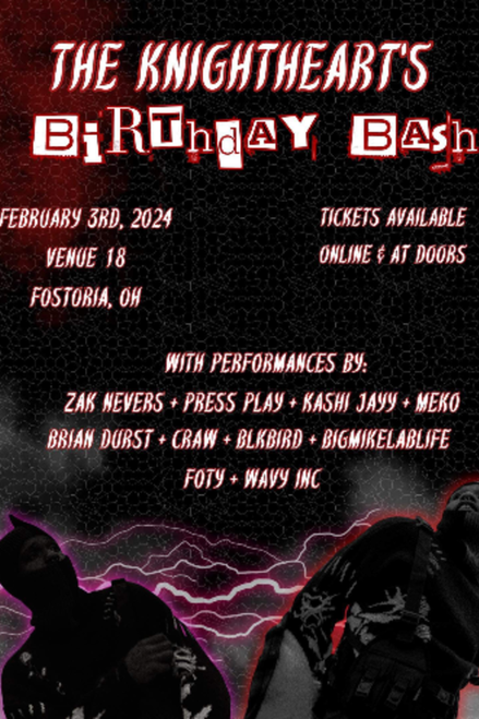 VIP - Knightheart-Brian Durst Live at Venue 18  @ Venue 18 - 2024-02-03