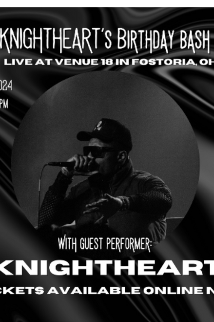 Scar Backstage Pass - Knightheart & Brian Durst Live at Venue 18 @ Venue 18 - 2024-02-03