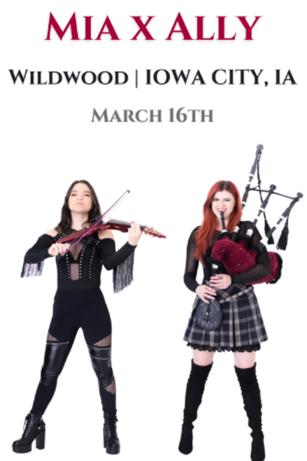 Reserved Table for 4 - Downstairs - Mia X Ally @ Wildwood Saloon - 2024-03-16