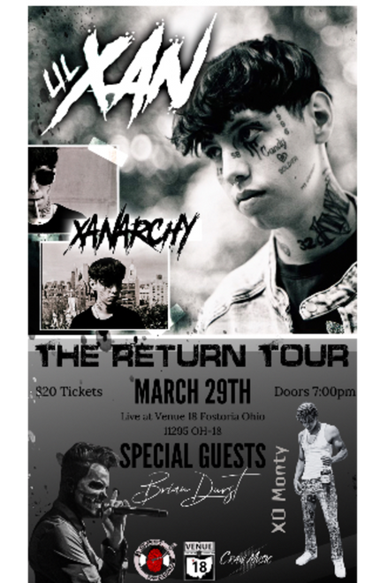 General Admission  - LiL Xan Live at Venue 18  @ Venue 18 - 2024-03-29