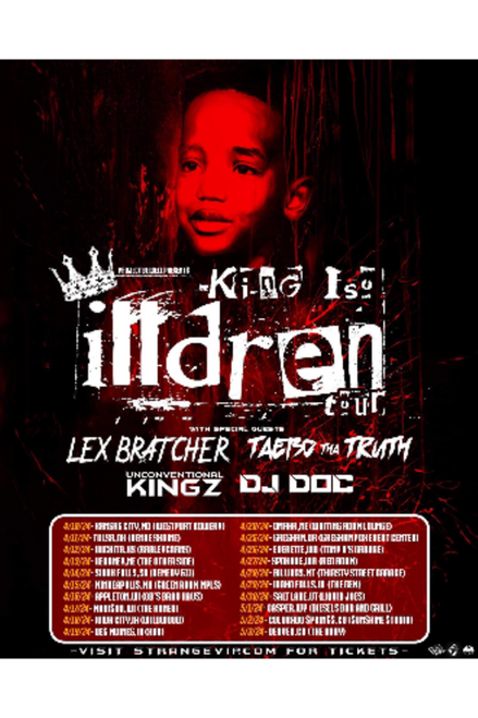 Bottle Table (front of venue) - King Iso Live In Appleton, WI @ Ob's Brau Haus - 2024-04-16