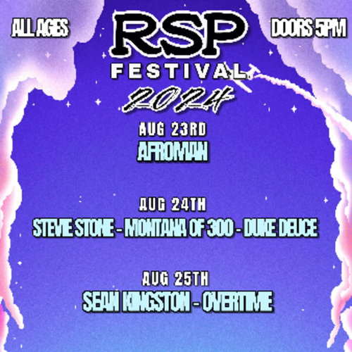 Standing Balcony Access (1 GA ticket included) - RSP Festival (Afroman & more) day 1 @ The Q&Z Expo Center  - 2024-08-23