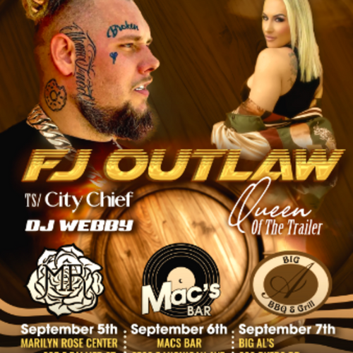 General Admission - FJ OutLaw Live @ Big AL's @ Big Al's - 2024-09-07