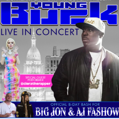 General Admission - BINO - Young Buck @ Green Dot Stables Lansing - 2024-06-20