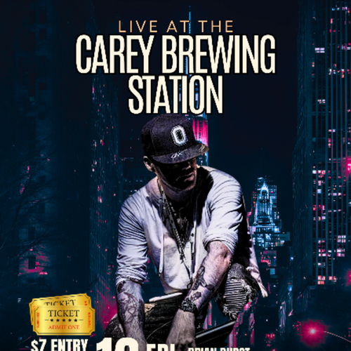 General Admission  - Brian Durst Live At The Carey Brewing Station @ Carey Brewing Station  - 2024-08-16
