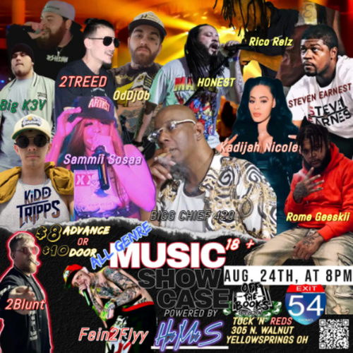 OdDjOb - all genre music show case powered by HxMxS @ Tuck n Reds - 2024-08-24