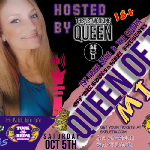 ENTRY FEE  - QUEEN OF THE MIC hosted by Krista The Networking Queen @ Tuck n Reds - 2024-10-05