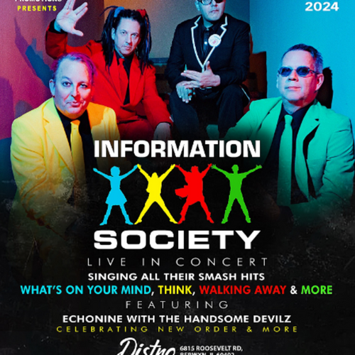 VIP Table for 4 + Entry for 4 (Balcony) - INFORMATION SOCIETY LIVE IN CONCERT @ Distro Music Hall - 2024-11-23