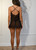 Alt text: Elegant black Italian silk chemise with criss-cross back straps and French lace from Calais Caudry, handmade in Europe
Description: Rear view of this sophisticated black babydoll reveals a seductive criss-cross spaghetti-strap design with premium gold hardware, all crafted from premium natural Italian silk chiffon. The flowing sheer body and delicate lace accents are made with exquisite French lace from the historic factories of Calais and Caudry in northern France. Completely handmade in Europe using exclusively European-produced textiles and components.