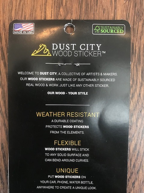 Dusty City Sticker-Patter Face