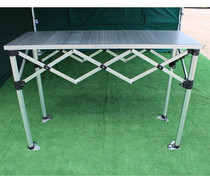1.4m Folding Table Counter with aluminium tops