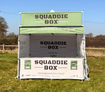 TFH Gazebos Printed Sky Banner_Squaddie Box Charity
