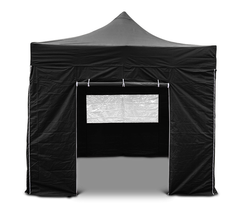 Leisure Pro 3x3m Black Pop Up Gazebos