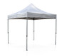 3x3 Grey pop up gazebo without walls