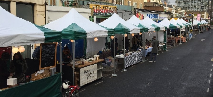 Market Stalls in London
