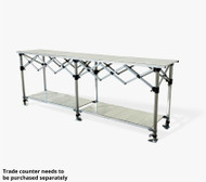 3m Trade Counter Shelves- Trade Counter Not Included