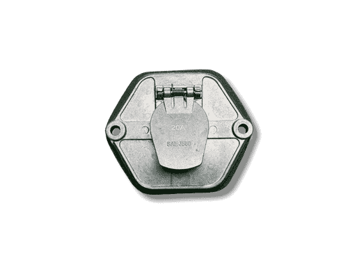 Receptacle- Large 20Amp Brkr | 15-762 (RW)