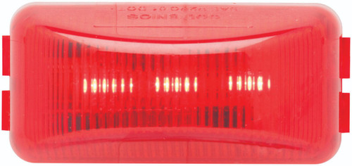 LED Marker Lamp Red 1"x2" | AL91RB (OPT)