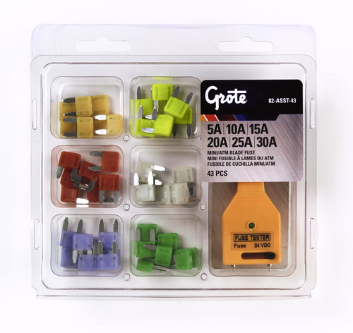Mini Fuse Assortment 43PK | 82-ASST-43 (GRO)