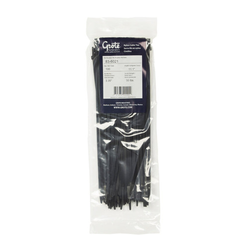 Zip Tie 11in 100PK | 83-6021 (GRO)