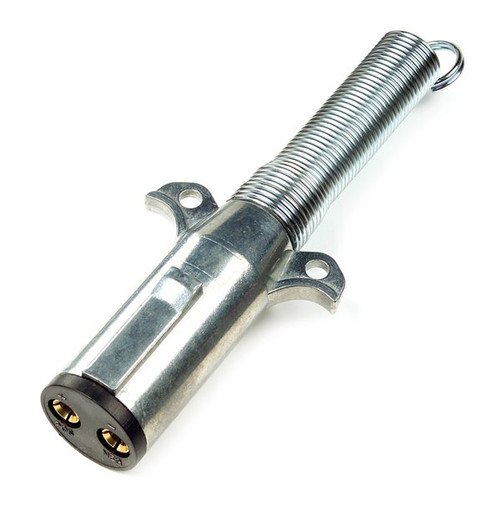 2 Pole Trailer Plug W/Spring | 82-1042 (GRO)