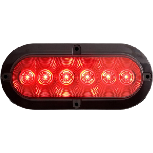 Led S/T/T Oval Red | STL73RB (OPT)
