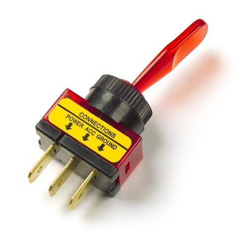 Toggle On/Off 20AMP Red Glow | 82-1905 (GRO)