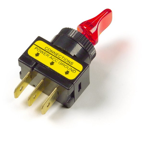 Toggle On/Off Duck Bill 20AMP Red | 82-1909 (GRO)