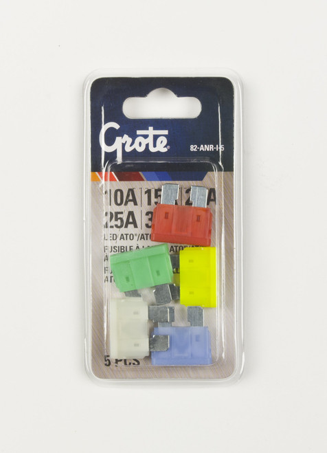 Fuse Assortment W/LED 5PK | 82-ANR-I-5 (GRO)