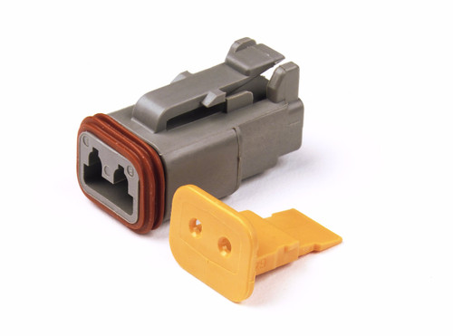 Deutsch 2 Way Housing & Wedglock Male 2Pk | 84-2471 (GRO)