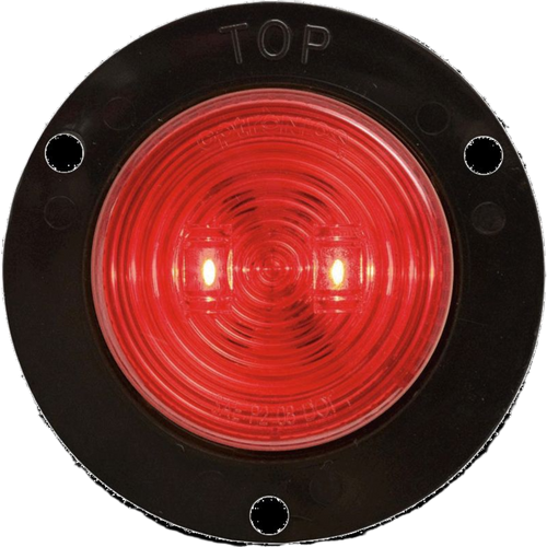 Led- 2.5"-2 Diode Flng -Clip | MCL527RFB (OPT)