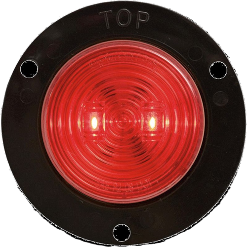 Led- 2.5"-2 Diode Flng -Clip | MCL527RFB (OPT)