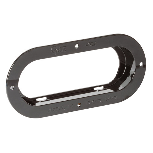 Black Oval Snap in Bracket | 43222 (GRO)