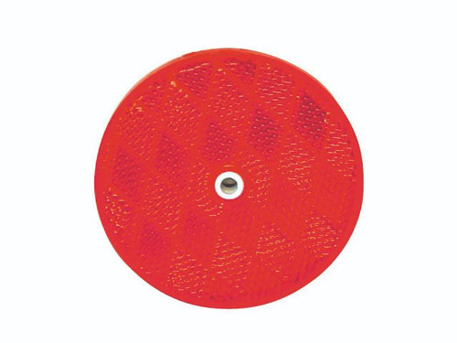 Reflector, Red 2.38" Ctr Mnt | RE35RB (OPT)