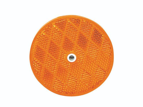 Reflector, Amber 2.38" Ctr Mnt | RE35AB (OPT)