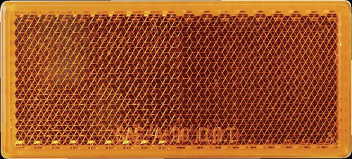Reflector Amber Adhesive | RE10AB (OPT)